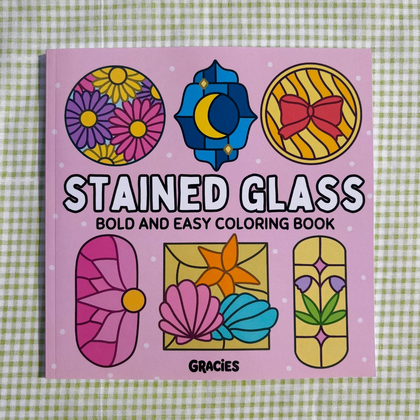 Stained Glass Coloring Book