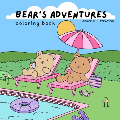 Bear’s Adventures Coloring Book