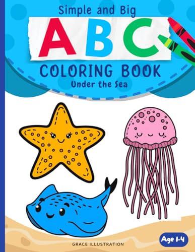 ABC Under the Sea Coloring Book