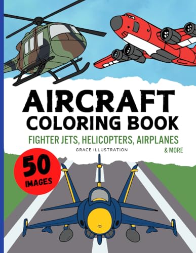 Aircraft Coloring Book