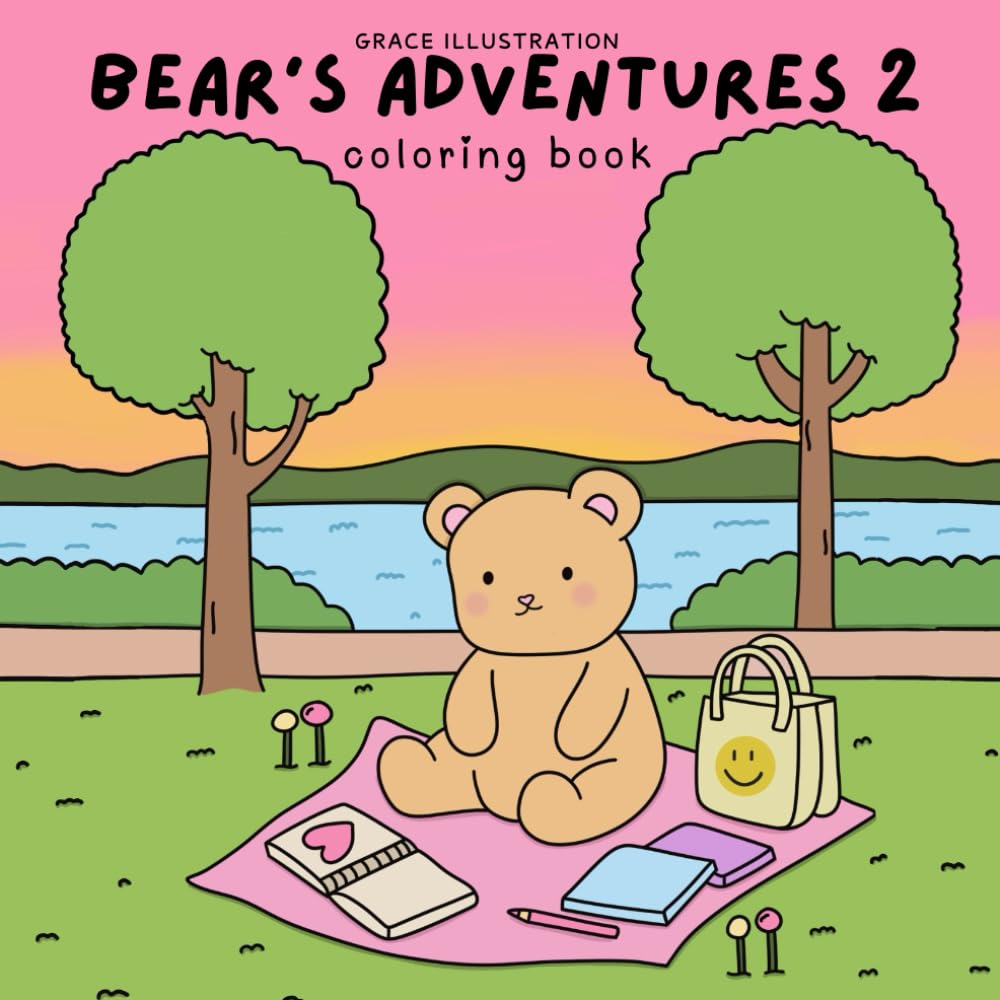 Bear’s Adventures 2 Coloring Book