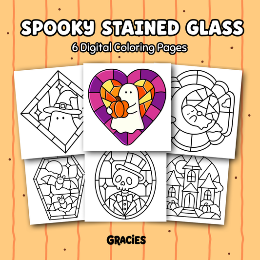 Spooky Stained Glass Mini Pack