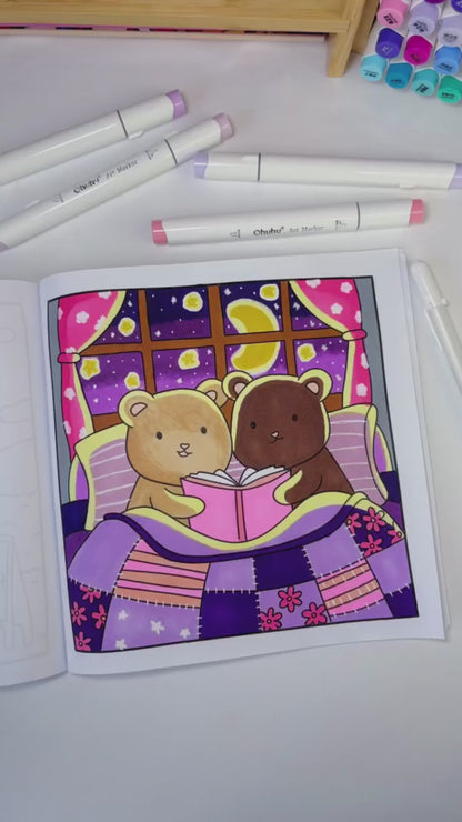 Bear’s Adventures Coloring Book